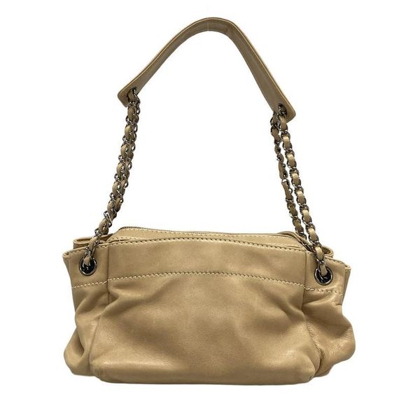 Chanel Shoulder Bag - A24781 Beige Lambskin - Picture 3 of 15